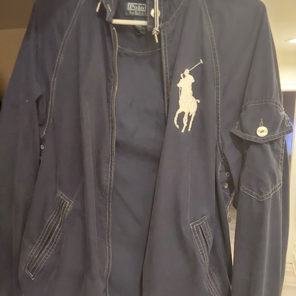 M/M (VTG):SWIMWEAR JACKET BY POLO RALPH LAUREN - Picture 1 of 4
